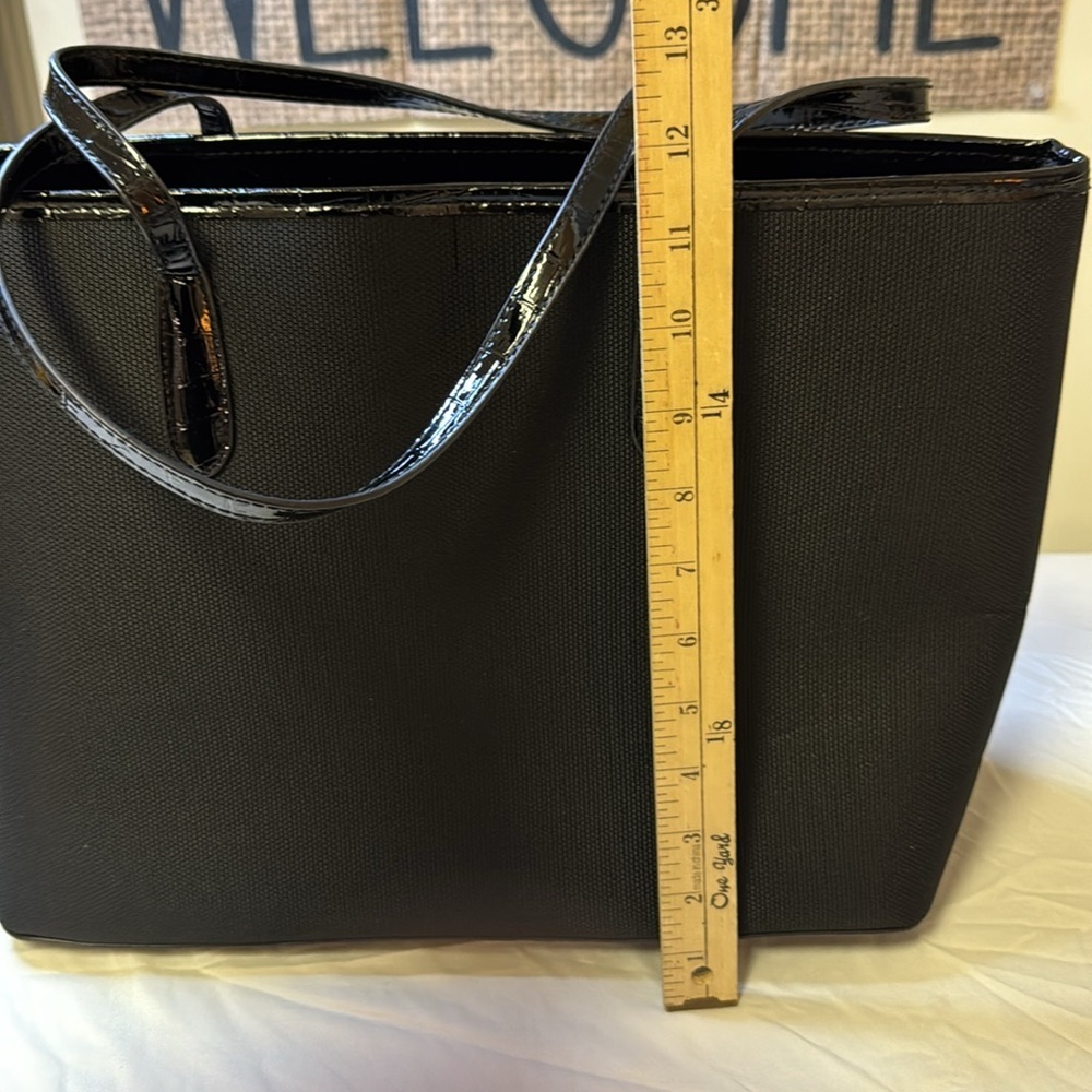 Joy‎ Mangano Gray Tote Bag with Sleek Design - Picture 5 of 10